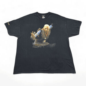 Vintage Dungeons Dragons Shirt Adult XXL 2XL Black Online Video Game Promo Y2K